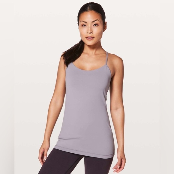 Lululemon Power Pose Tank *Light Support For A/B Cup, Dusty Dawn, Size 8 - Picture 1 of 8